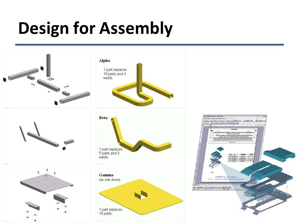 Design for Assembly