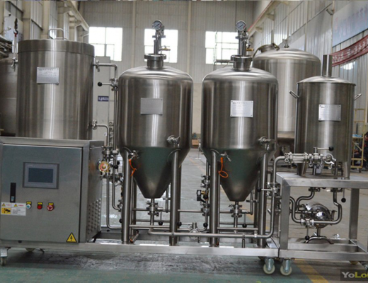 Nano brewery equipment